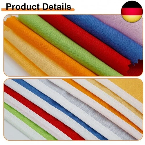 Laipuke Wimpelkette Rot Weiß 10m Wimpelkette Stoff Wimpel Girlande mit 40Pcs - Bild 7 von 8