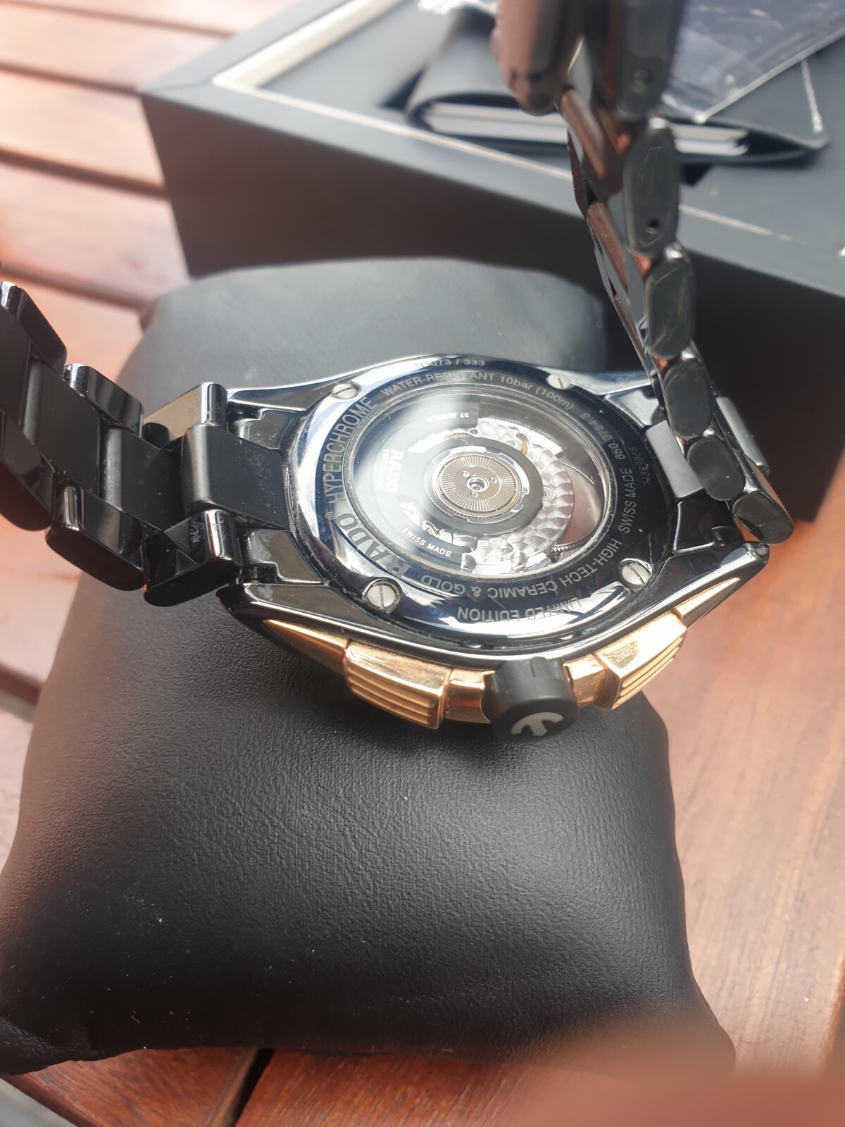 Rado HyperChrome Chronograph Automatic Rose Gold … - image 4