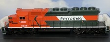 LOCOMOTORA DIÉSEL 3rd Rail Sunset Models FERROMEX EMD SD40T-2 escala O 3 rieles
