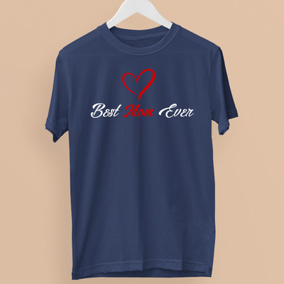 Best Mom Ever T-Shirt Muttertag Mama Mama Geburtstag Herz Wärmend Geschenk
