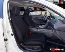 Seat Covers For 2025-2026 Toyota 4runner Front Custom Set In Black Neoprene Seat Covers For 2025-2026 Toyota 4runner Front Custom Set In Black Neoprene