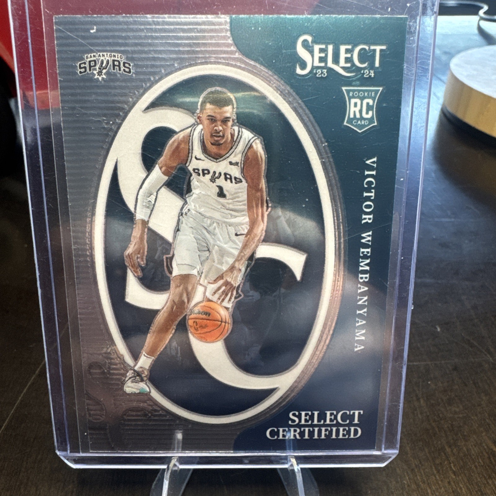 2023-24 Panini Select - Select Certified Victor Wembanyama #3 (RC)