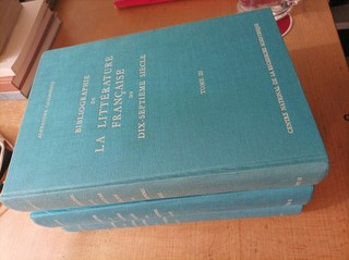 CIORANESCU Bibliographie littérature française 17e siècle 3 vol. 1965 1966