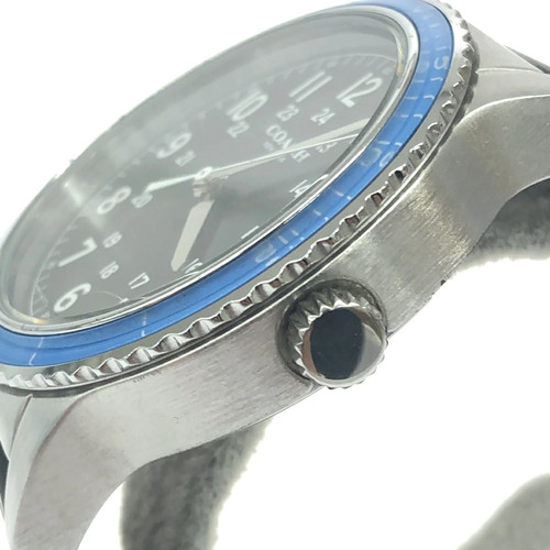 Coach Livingston Watch W5015F3A Silver Black Silicone Quartz Used From Japan - Picture 5 of 10