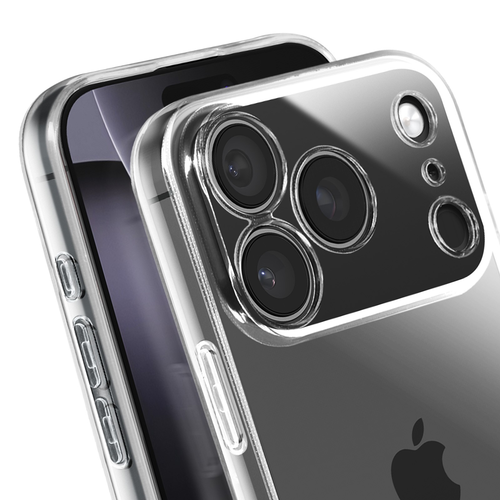 Avizar coque silicone iPhone 17 Pro robuste souple et transparente