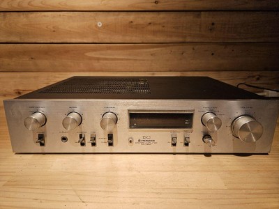 PIONEER SA-7900 レトロ ステレオアンプ 通電確認済 Pioneer SA-7900 Stereo DC Amplifier AC100V 50/60Hz 130W Silver