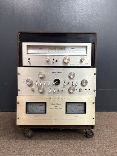 Complete Vtg Hi-Fi Stack:Phase Linear 400 Amp 4000 Preamp Pioneer TX-7500 Tuner