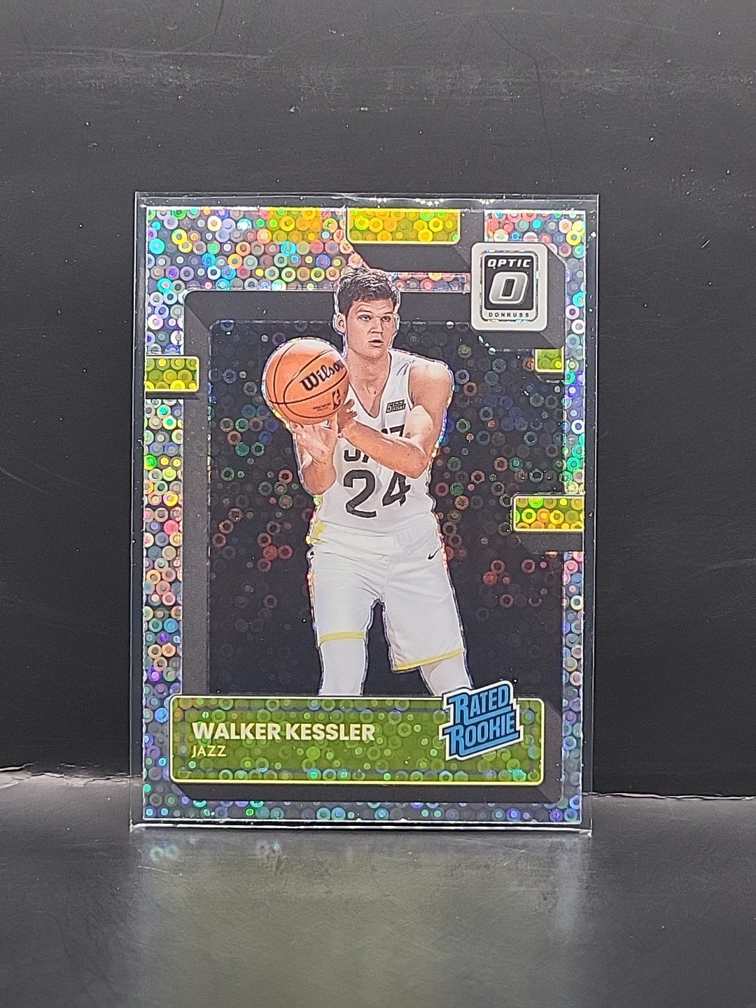 2022-23 Panini Donruss Optic Walker Kessler Fast Break Disco Holo Rookie RC #213