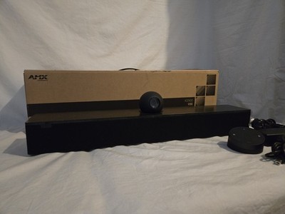 AMX ACV-5100BL-UA Acendo Bluetooth Sound Bar Speaker w/Camera Black