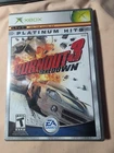 Burnout 3: Takedown (Microsoft Xbox, 2004) Complete.