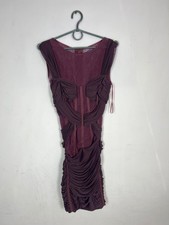 Dolce&Gabanna Corset Cutout Panels Silk Mini Dress