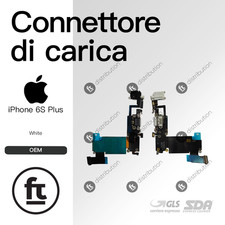 APPLE CONNETTORE RICARICA IPHONE 6S PLUS BIANCO DOCK CARICA