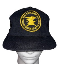 National Rifle Association - NRA - Vintage Trucker SnapBack Hat - Made In USA