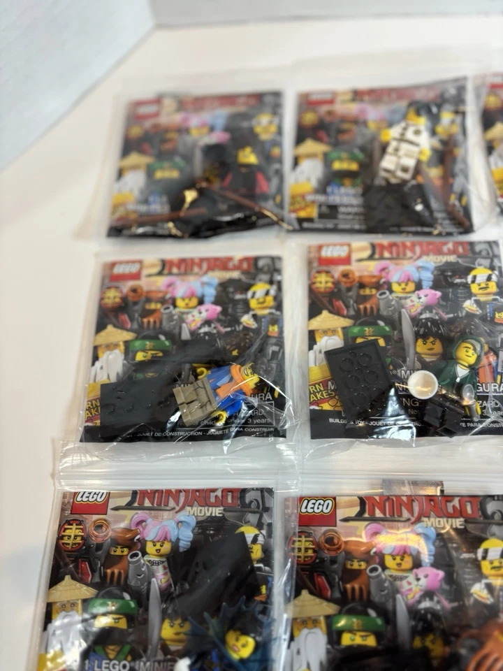LEGO 71019 NINJAGO MOVIE MINIFIGURES NEW COMPLETE SET OF 20 - Image 3 of 4