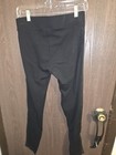 CAbi Black Faux Leather Solid Ankle Leggings Women's Regular Size S — photo 3