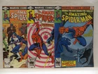 LOT OF 3 1980 AMAZING SPIDER-MAN COMICS..VOL.1.NO.200-202..MARVEL..THE PUNISHER!