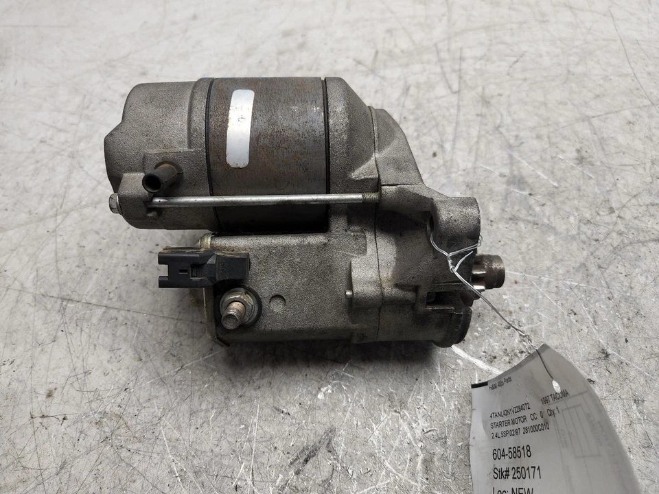 Motor de arranque Toyota Tacoma 1995-2004 4 cilindros 1,4 kW 2,4 L OEM 281000C010 Foto 4 de 4