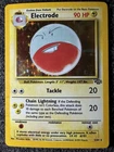 Pokémon Electrode Base Set 2/64 Stage 1 90 HP Holo Rare English Card