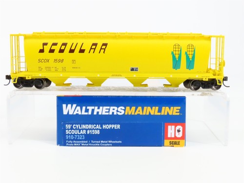 Tolva cilíndrica escala HO Walthers 910-7323 SCOX Scoular 59' 1598 RTR | Condition: Used