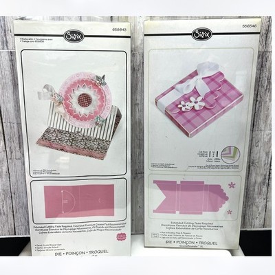 Sizzix CIRCLE CARD STAND UPS Favor Box Bigz XL Dies