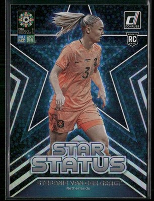 2023 Donruss FIFA Women's World Cup Star Status Stefanie Van Der Gragt Rookie
