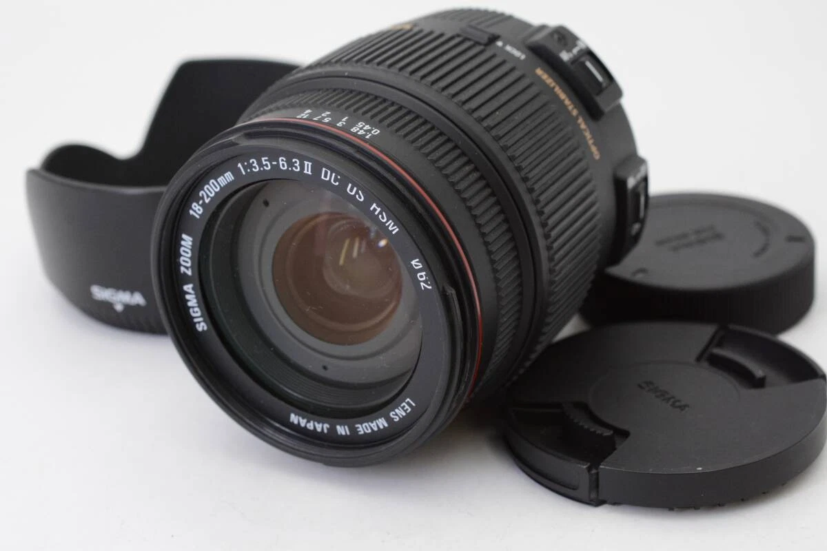 Sigma 18-200mm Focal Camera Lenses for sale | eBay