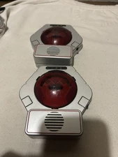 2 Lazer Tag Star Sensors 1986 World Of Wonder Toy Laser Tag *Tested Works 