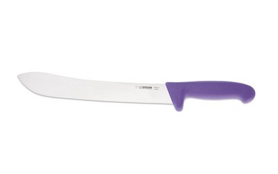 Giesser Messer Zuschneidemesser Fleischermesser geschweift 27 cm HALAL violett