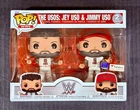 Funko pop WWE The Usos: Jey and Jimmy Uso 2 pack fanatics exclusive W/PROTECTOR