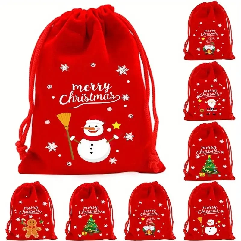 Novo Colar de Cristal Betsey Johnson Esmalte Vermelho Natal Papai Noel com Presente - Imagem 4 de 4