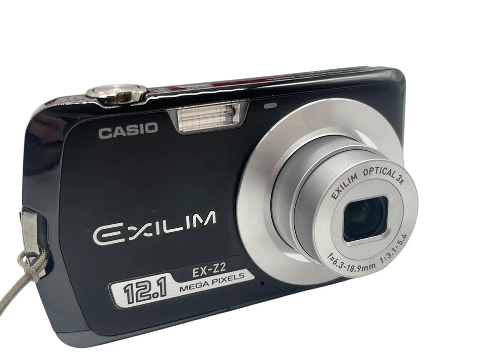 CASIO Exilim EX-Z2 Digitalkamera 12.1 Megapixel Schwarz - Bild 3 von 4