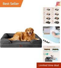 Orthopedic Waterproof Dog Bed XL Memory Foam Non-Slip Washable Couch