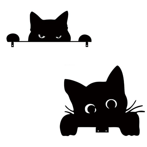 Décoration Murale En Métal Avec Silhouette De Chien Minimaliste, Sculptures D'animaux En Ligne Noire, Panneaux D'art Pour Décoration Murale De Chambre à Coucher, Salon