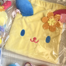 Usahana Birthday Face Pouch Drawstring Bag Kawaii Sanrio  Spinns Collab Japan