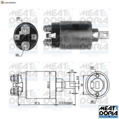 MAGNETSCHALTER STARTER 46024 FÜR MITSUBISHI CHARIOT BIG/MINI/II L300 L200 RVR