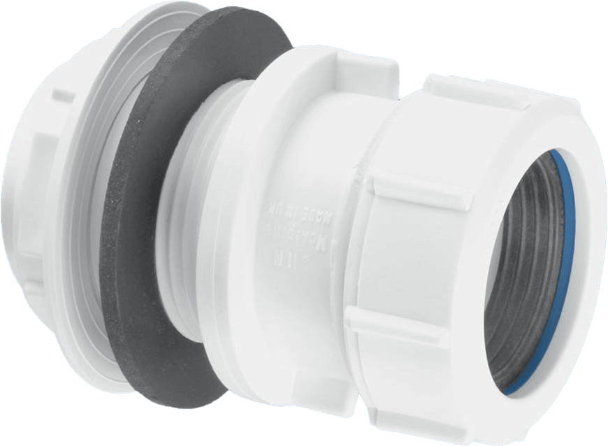 McAlpine S11M 1.25"" Multifit Straight Tank Connector