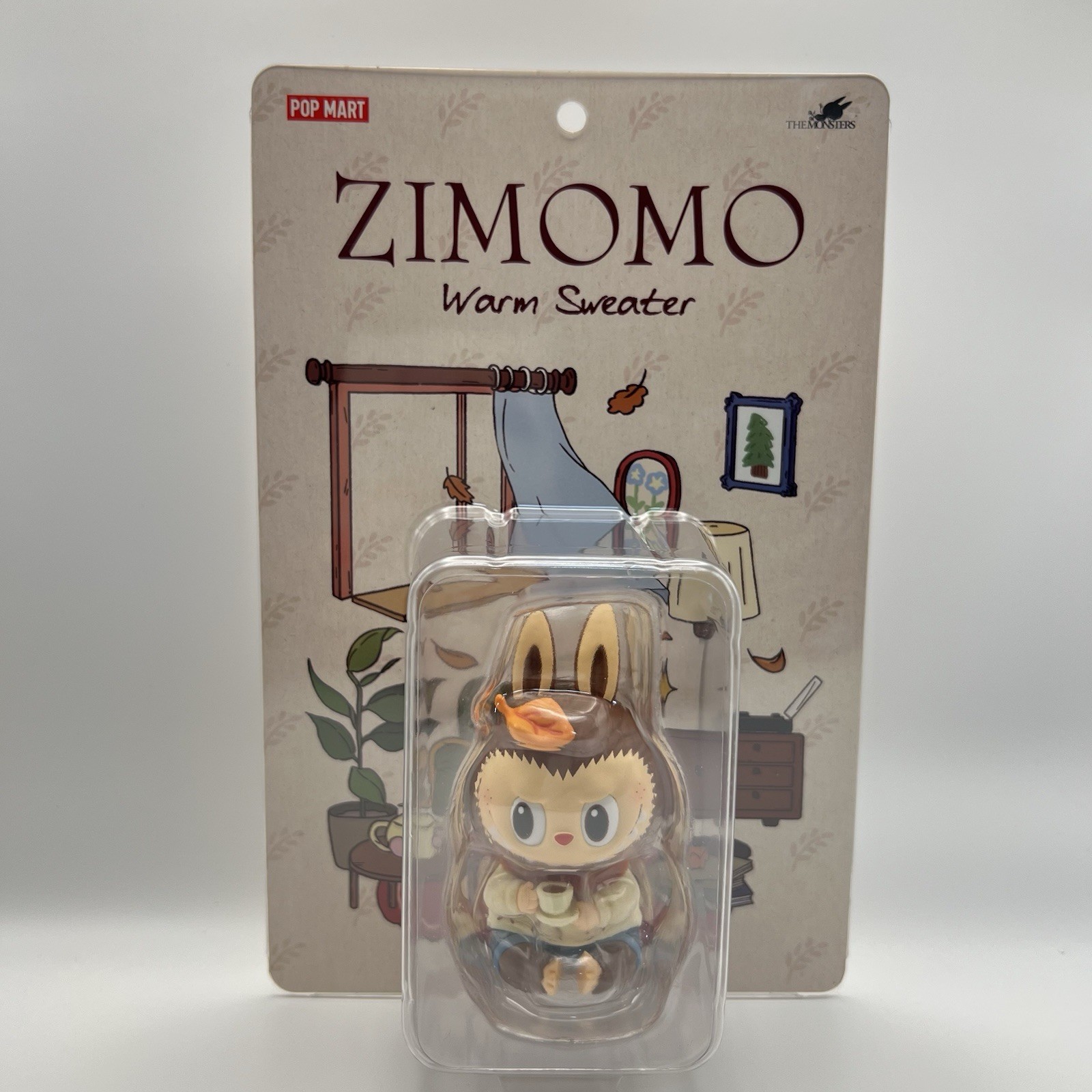 Authentic Pop Mart ZIMOMO Warm Sweater Figure