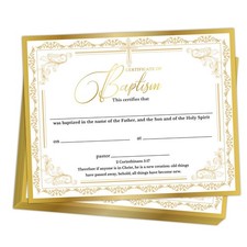 25 Gold Baptism s, Christening Dedication Gifts, For Events