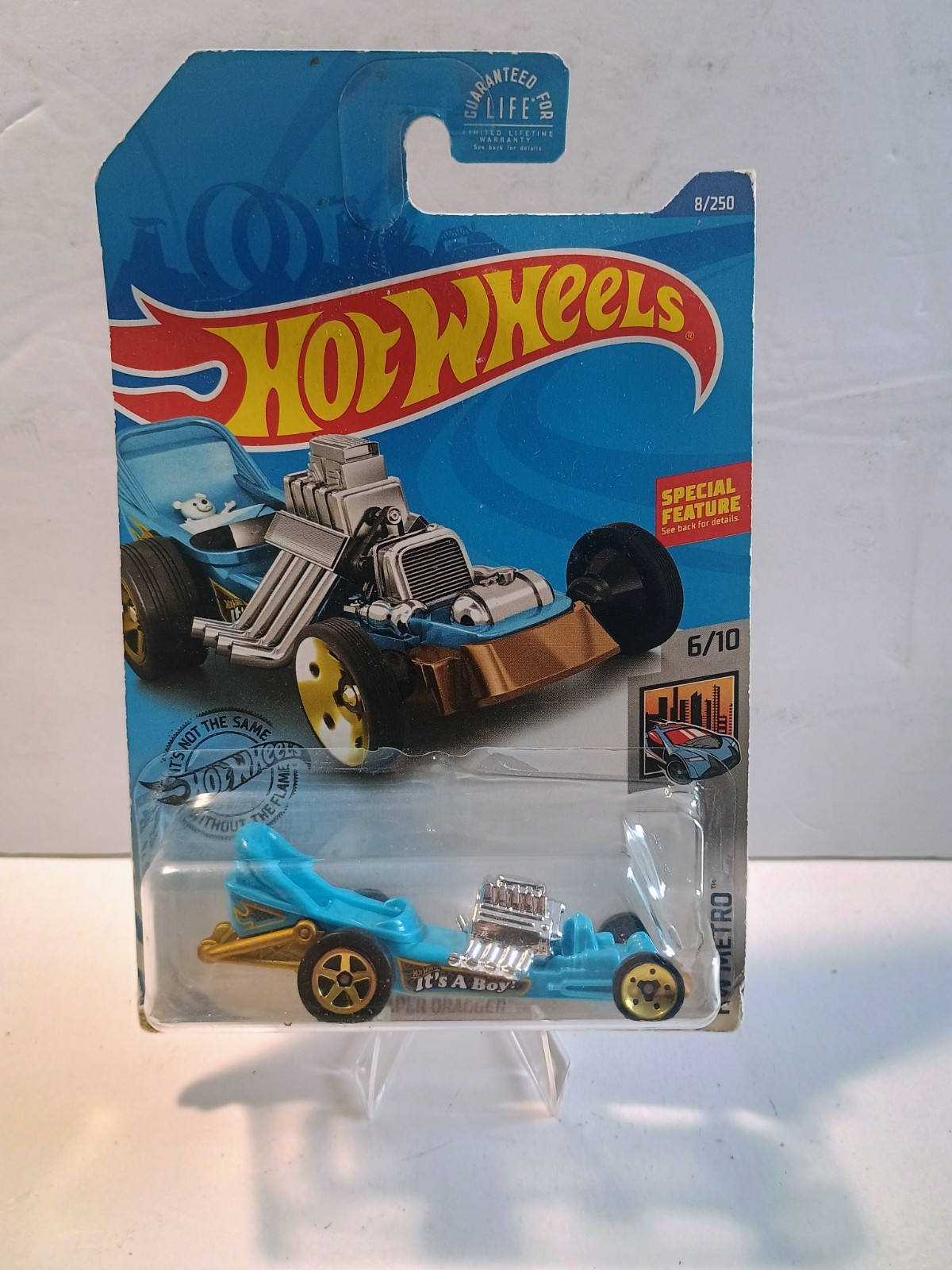 1 2020 Hot Wheels HW Metro Blue Diaper Dragger
