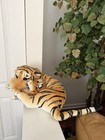 Bengal Tiger & Cub 18" Plush Realistic Soft Stuffed Animal Mom Baby Lying Down — photo 3