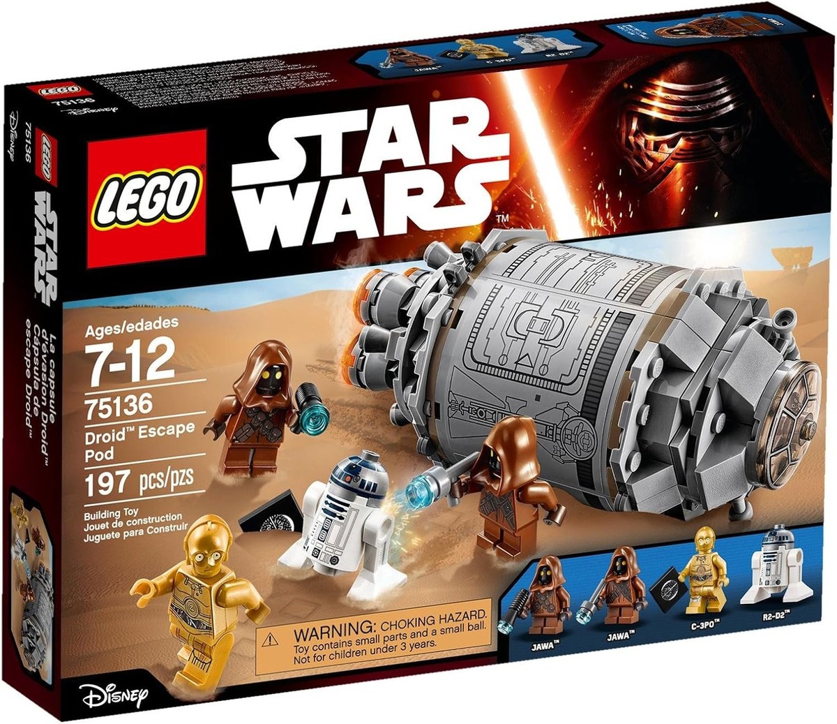 LEGO Star Wars Droid Escape Pod 75136 | eBay