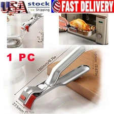 1PC Stainless Steel Baking Tray Clip Non-Slip High-Temp Hot Bowl Plate Clip