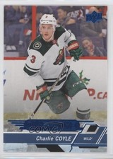 2018-19 Upper Deck Overtime Blue Foil Charlie Coyle #26 2u3
