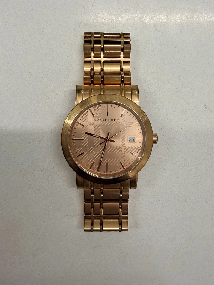 Burberry Gold Wristwatches for sale | eBay