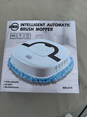 JIMEI Intelligent Automatic Brush Mopper Brand New Smart Floor Robot Black