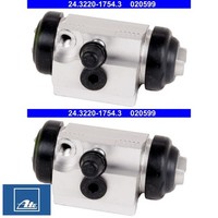 2X Radbremszylinder ATE 24.3220-1754.3 2 Bremszylinder Set Rechts Links