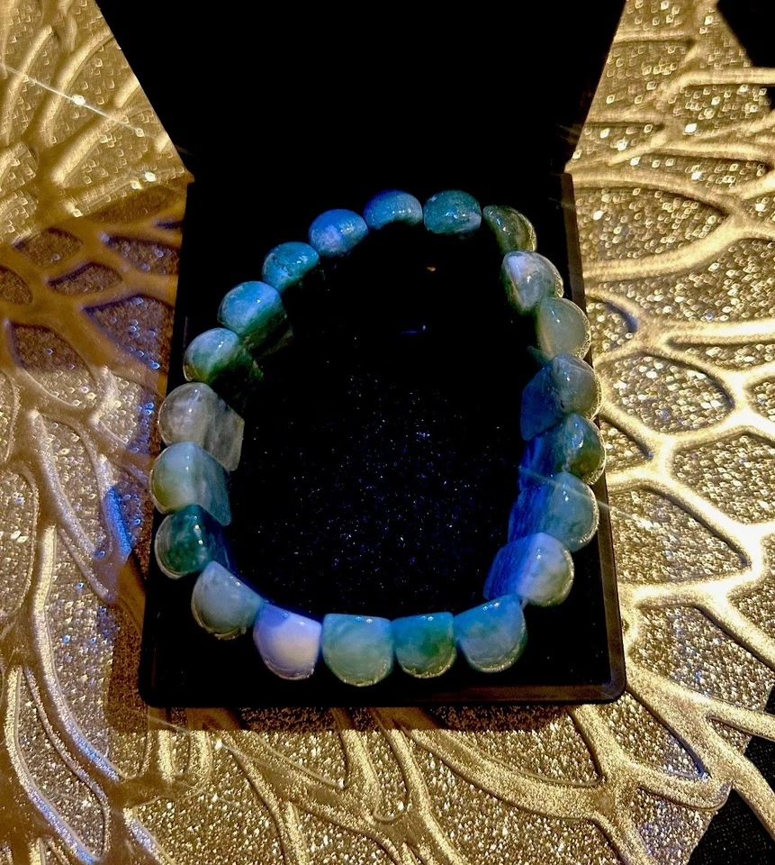 Moosachat Armband / Luxus / Handarbeit / Statement Vintage Top Zustand - Bild 4 von 4