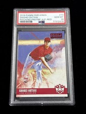 2018 Panini Diamond Kings Artist Proof Red Shohei Ohtani #73 Rookie RC PSA 10