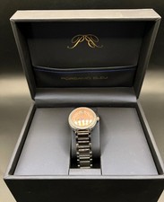 Lunetta cristallo acciaio inox Porsamo Bleu Luxury Stella tono argento e rosa