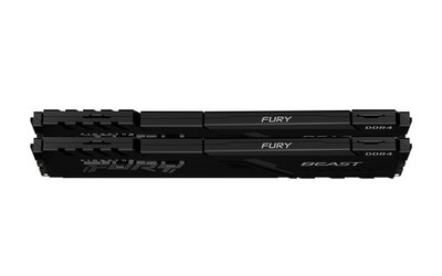 32GB Kingston FURY Beast CL16 DDR4-3200 2x 16GB Kit DDR4 RAM 3200MHz Dual Channe